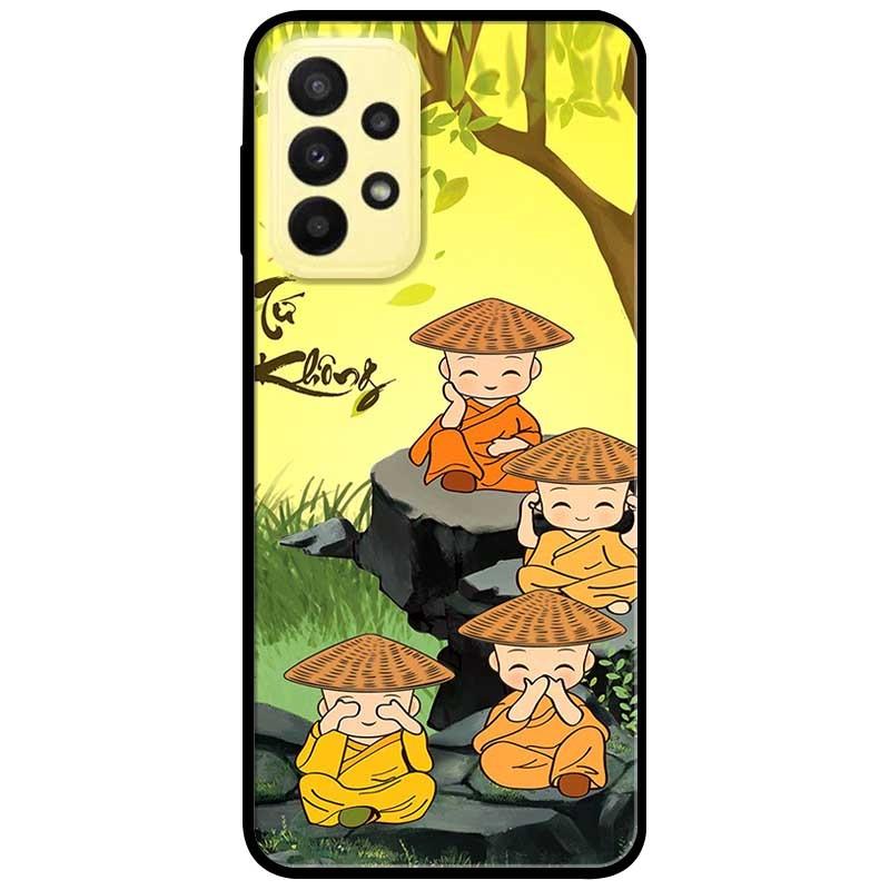 Ốp lưng dành cho Samsung A13 4G mẫu Tứ Không Đội Nón