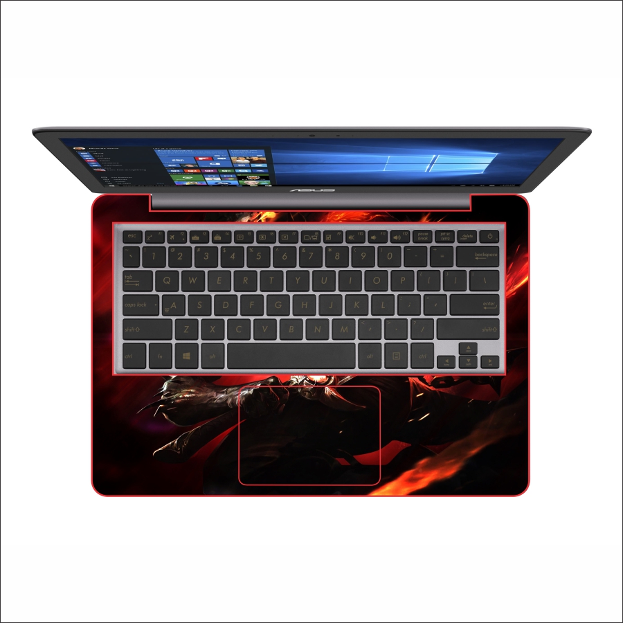 Miếng Dán Skin Decal Dành Cho Laptop - Yasuo 4