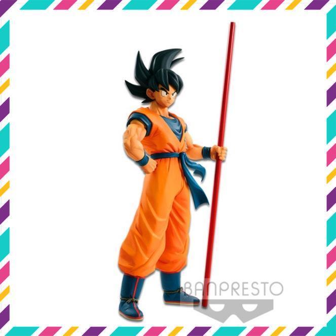 Mô Hình Dragon Ball Songoku Cầm Gậy - Hàng Cao Cấp, Cao 27cm FullBox