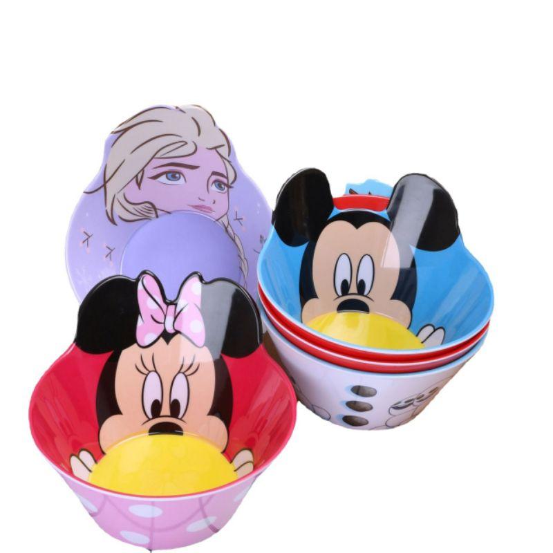 Bát ăn cho bé hàng DlSNEY . hình hoạt hình . nhựa melamine an toàn