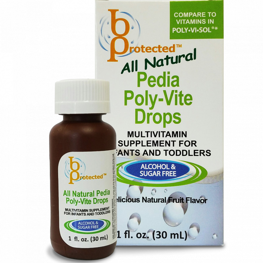 Vitamin Tổng Hợp Pedia Poly Vite Drops Cho Bé Biếng Ăn Giúp Tăng Hấp Thu Các Chất Dinh Dưỡng Tăng Cường Sức Đề Kháng Bổ Sung 400IU Vitamin D3 Giúp Hấp Thụ Canxi Phát Triển Chiều Cao