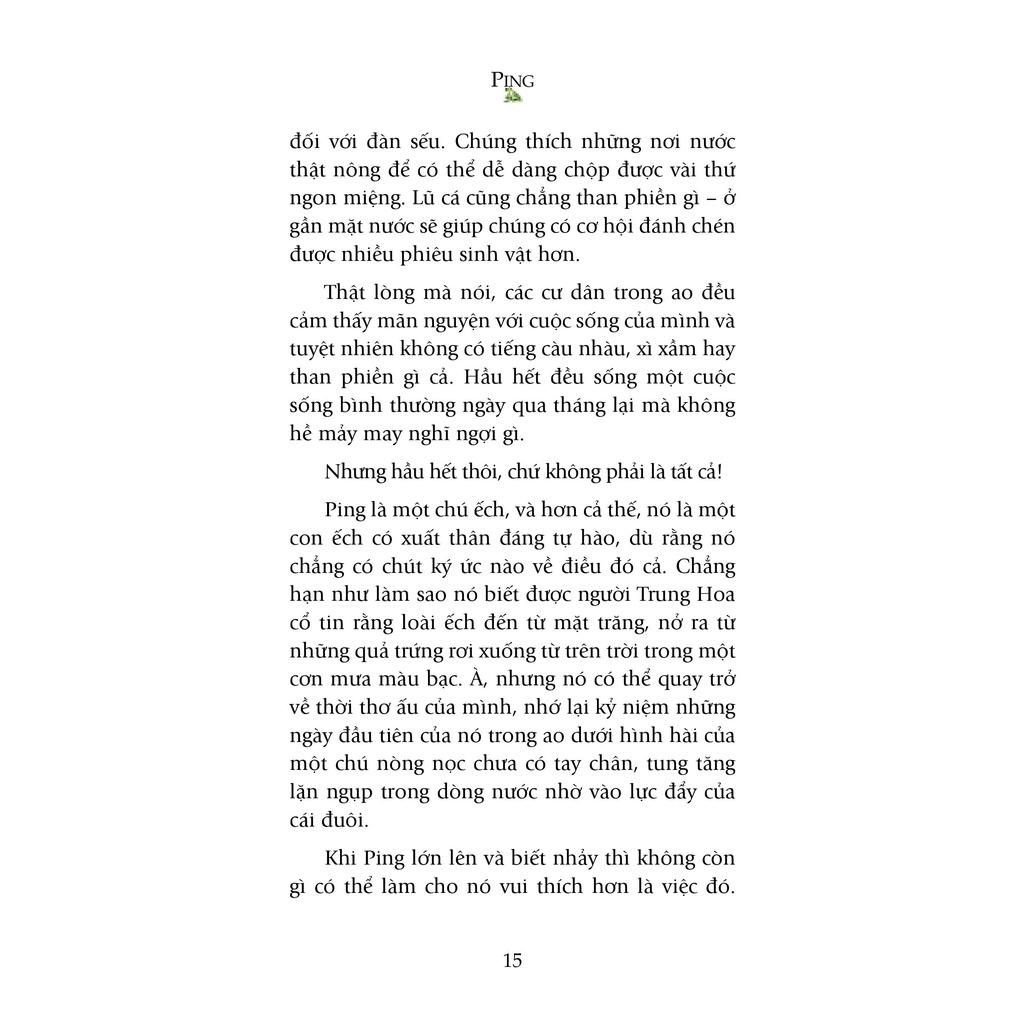 Sách Ping - Vượt Ao Tù Ra Biển Lớn - First News