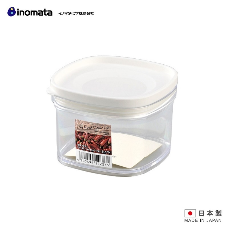 Hộp đựng thực phẩm Inomata 220ml, nắp mềm dẻo giữ kín & bảo quản thực phẩm an toàn - nội địa Nhật Bản