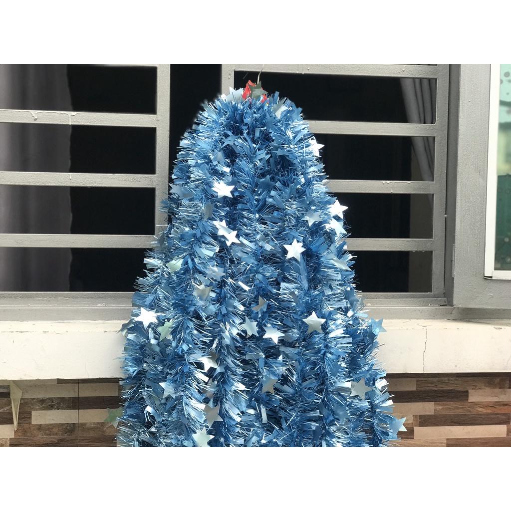 Dây kim tuyến dài 150cm trang trí tiệc sinh Nhật, Noel, Tết