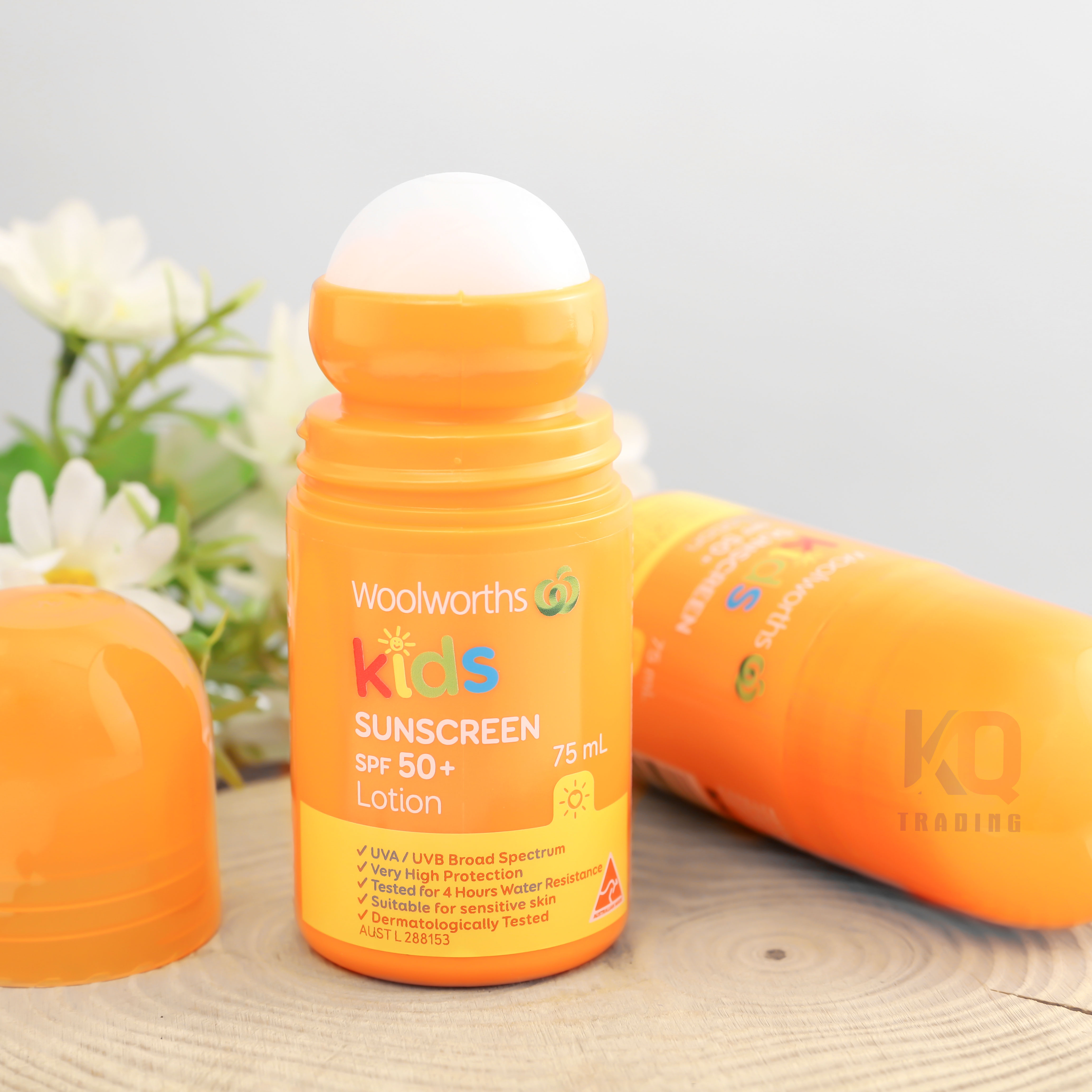 Kem chống nắng dành cho trẻ em Woolworths SPF 50+ 75ml Xuất xứ Úc