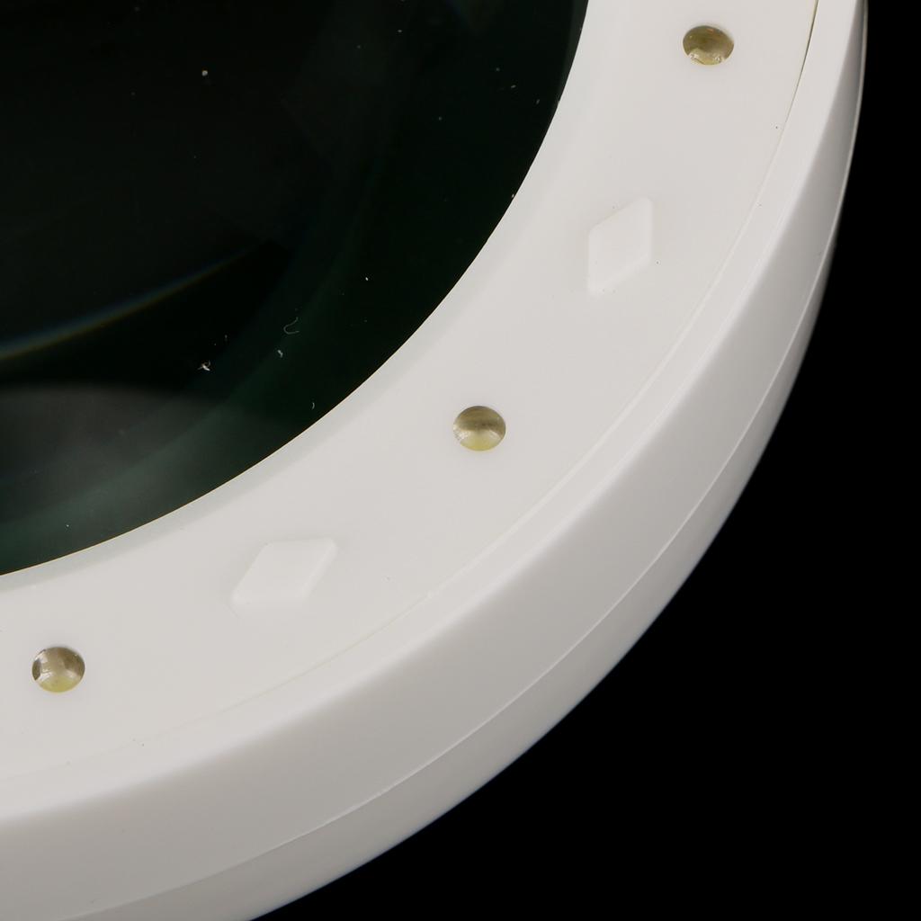 2x Hand Held 10x Magnifying Glass Lens Magnifier Loupe with 12 LED Lights