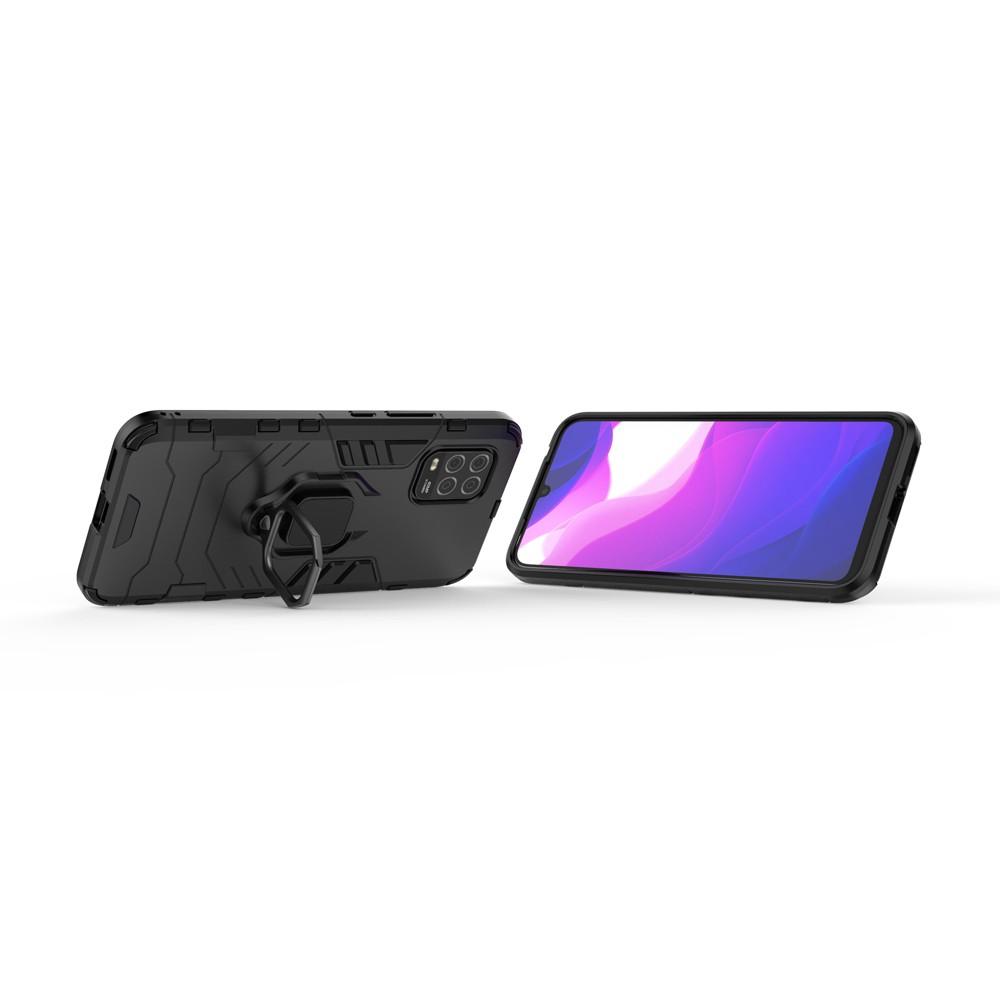 Ốp lưng cho Xiaomi Mi 10 Lite iron man chống sốc kèm nhẫn xoay chống xem video bảo vệ camera
