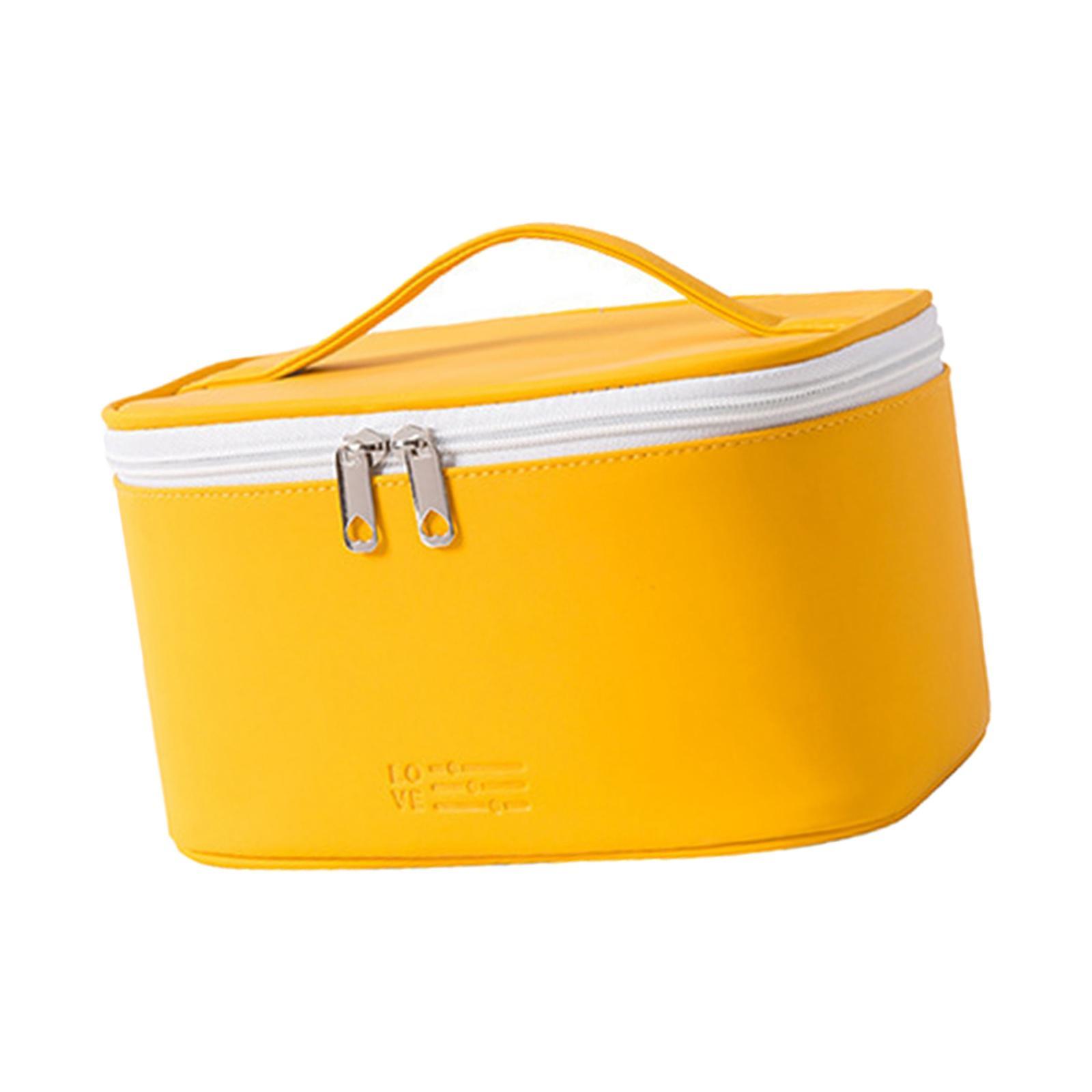 Makeup Bag, Multifunctional Portable Waterproof Cosmetic Bag for Travel Makeup Brushes