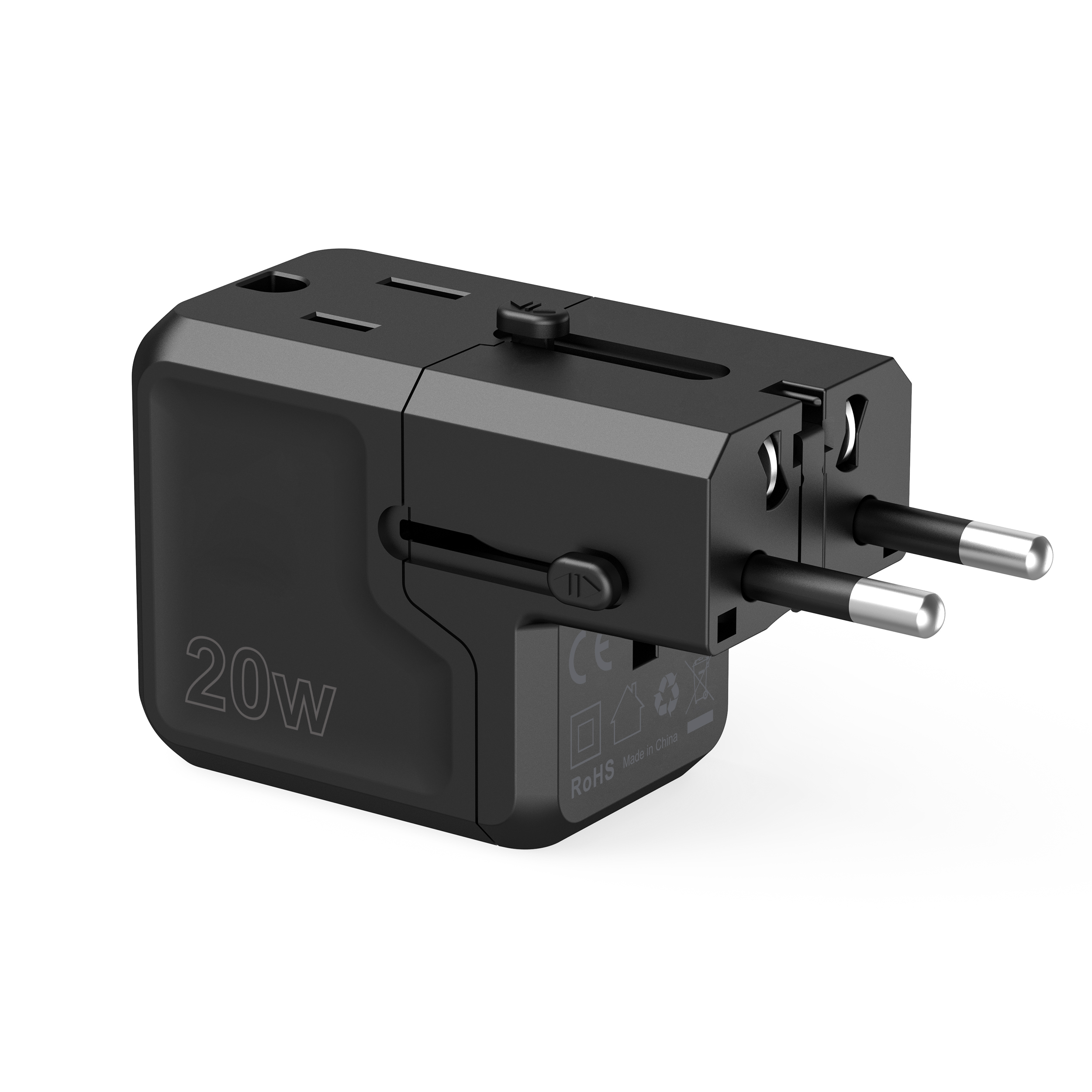 Củ sạc Choetech PD6043 du lịch đa năng 20w - Hàng chính hãng
