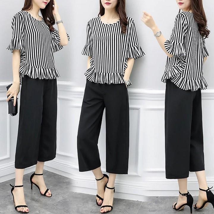 TK364-ÁO SỌC TAY LỠ BÈO S-6XL