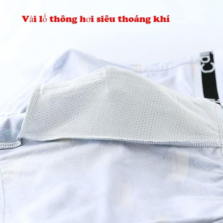 Combo 3 quần lót nam boxer kiểu dáng thể thao cá tính cao cấp 5XL(82-102 KG) BIG SIZE SIZE LỚN quan lot nam quần sip nam
