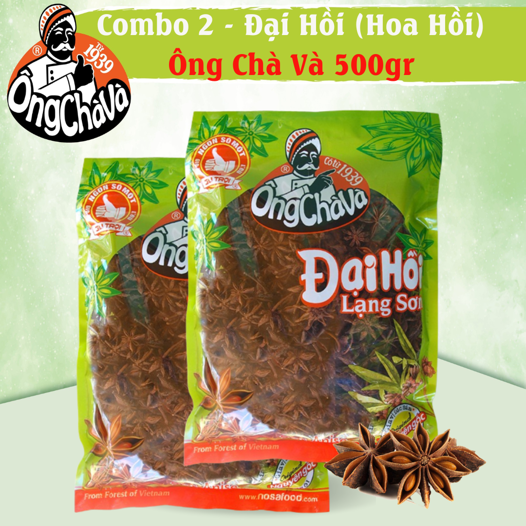 Combo 2 Túi Hoa Đại Hồi Ông Chà Và 500g