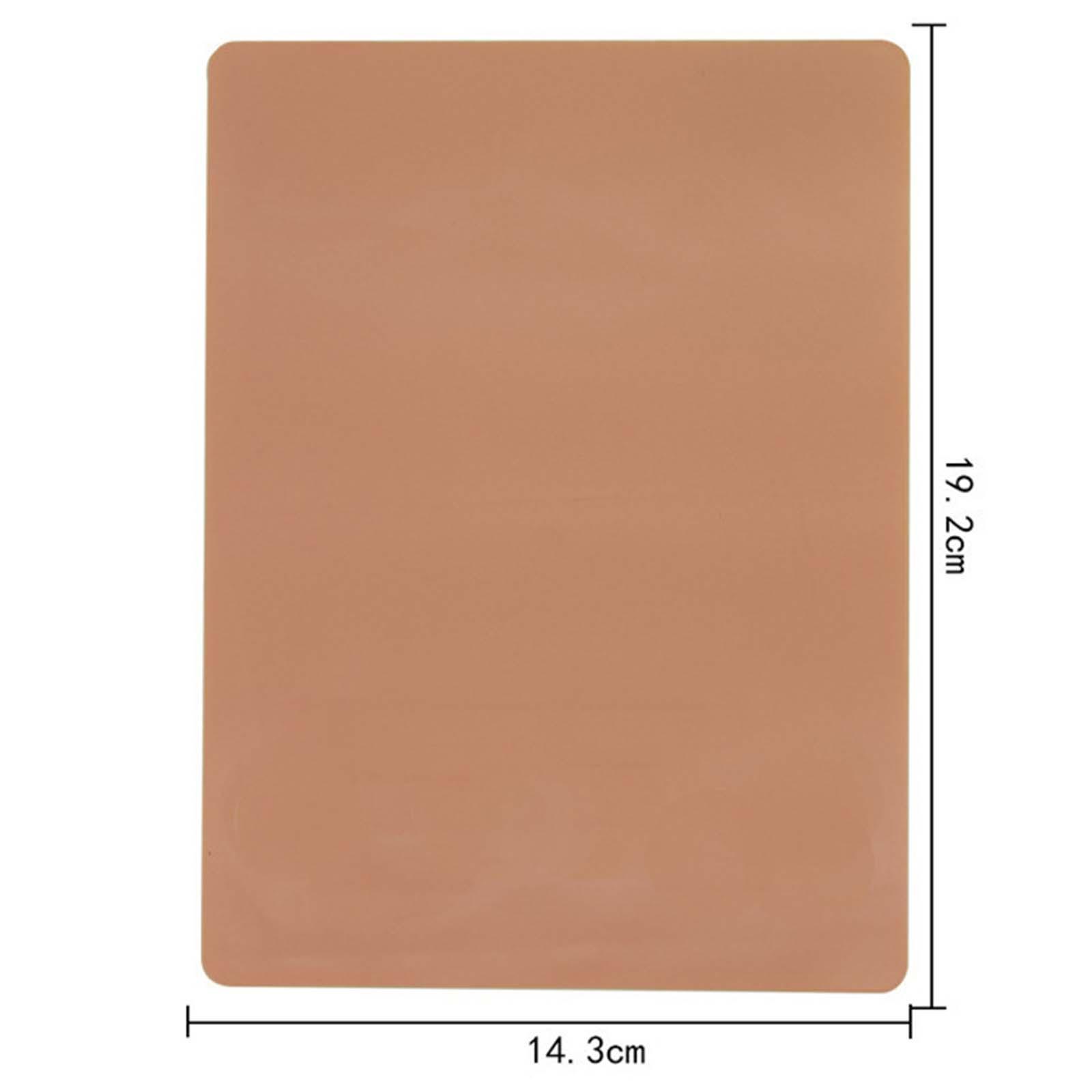 10Pcs Practice Skin Artificial Skin for Lips Eyebrows Supplies