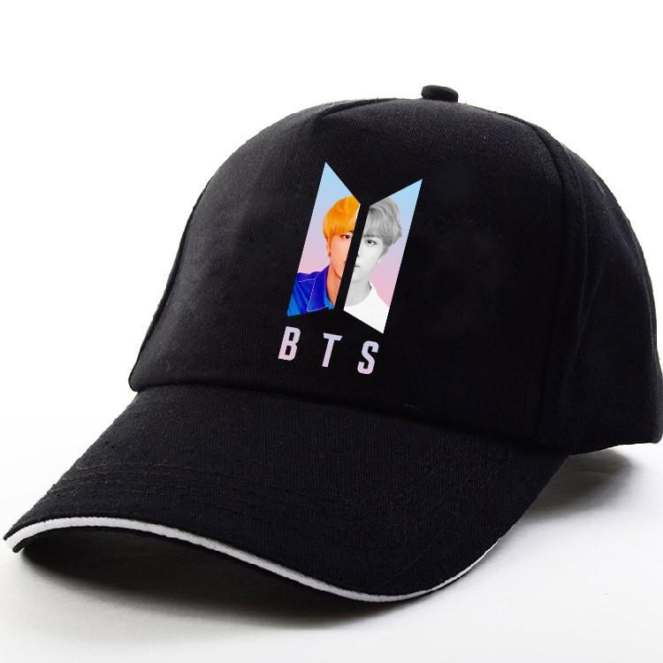 Mũ phớt BTS Logo in hình Jin/ Mũ nón lưỡi trai unisex Hàn Quốc