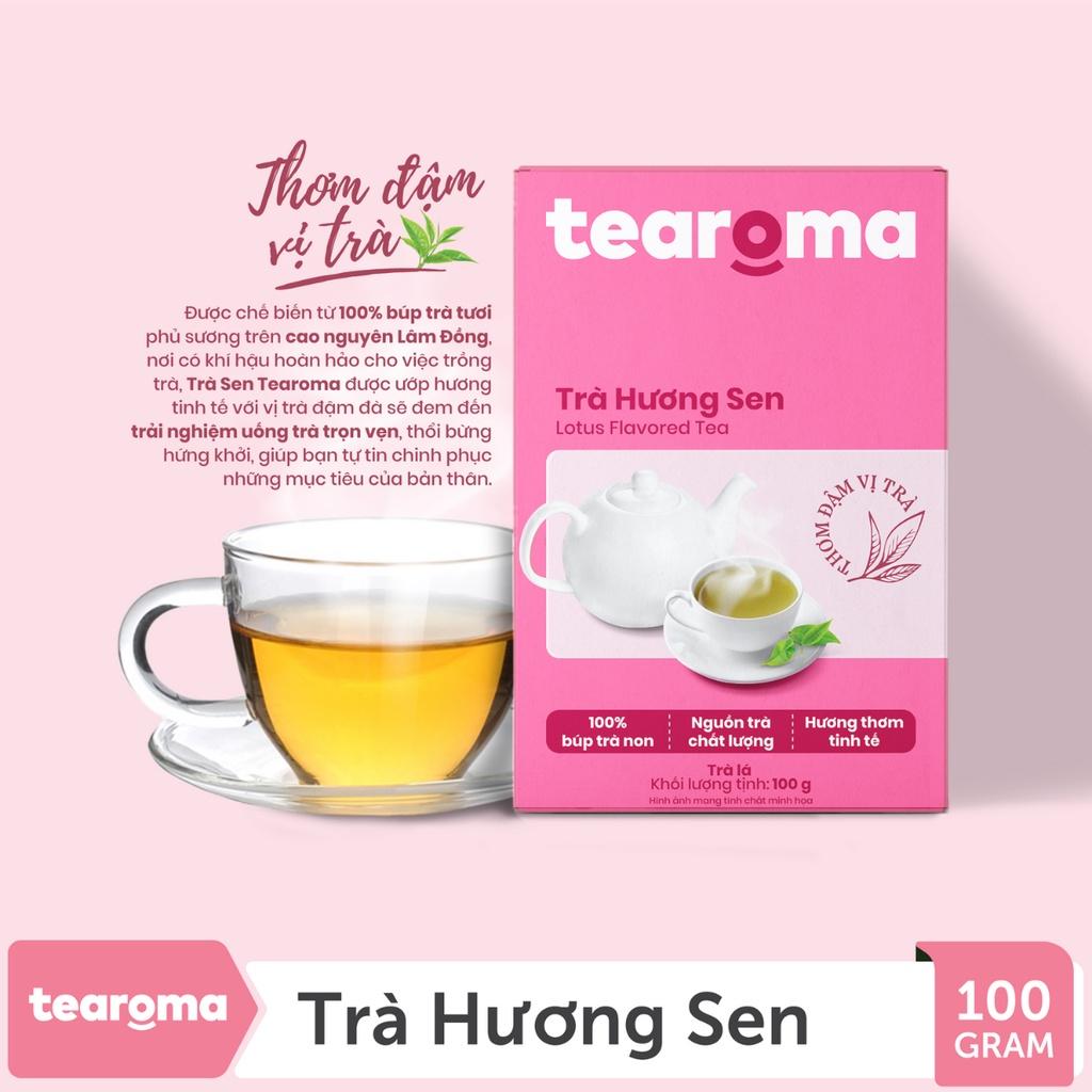 Tearoma Trà Sen - Hộp 100g