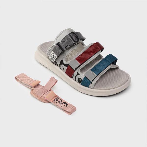 Hình ảnh Giày Sandals Vento Nam Nữ Quai Ngang dạo phố/đi chơi/đi học NB80