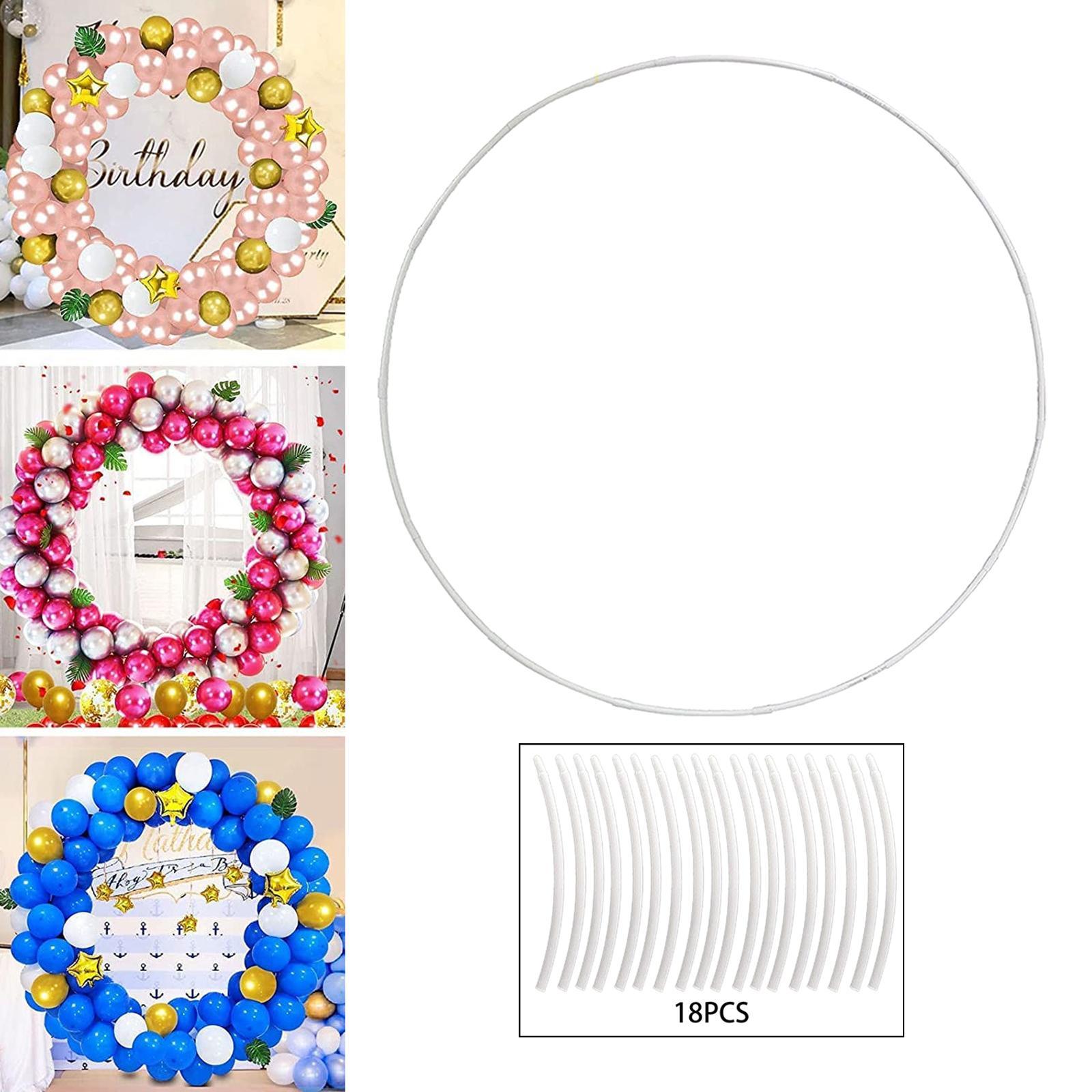 Balloon Arch Kit DIY Background Holder Balloon Rings Balloon Arch for Wedding Photo Booths