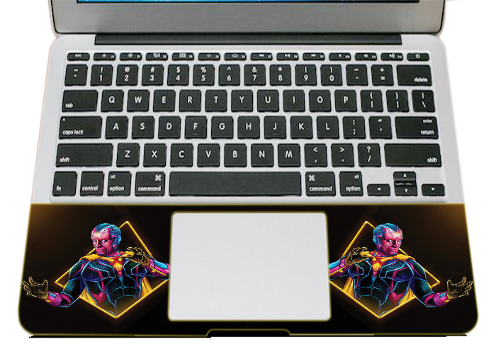 Mẫu Dán Skin Trang Trí Mặt Ngoài + Lót Tay Laptop Logo LTLG - 352