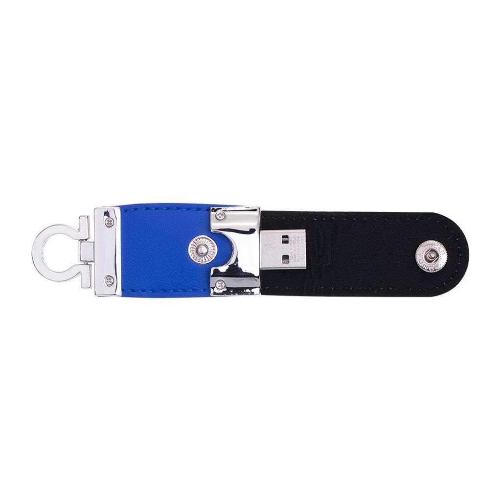 USB 2.0 PU Leather Flash Drive Memory Stick for PC Laptop