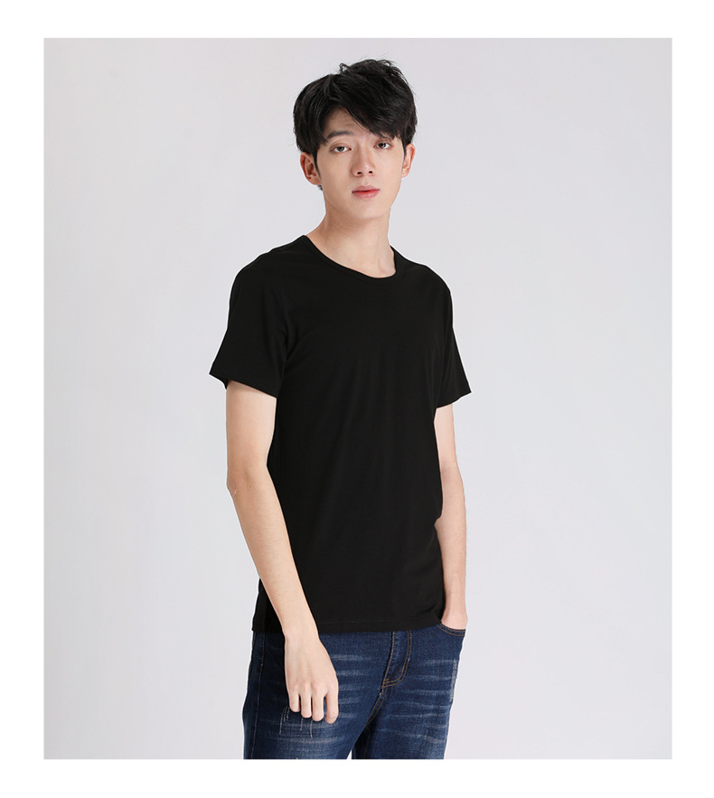 Áo thun nam ngắn tay cổ tròn thời trang áo thun polo mùa hè mới giản dị mã TX036
