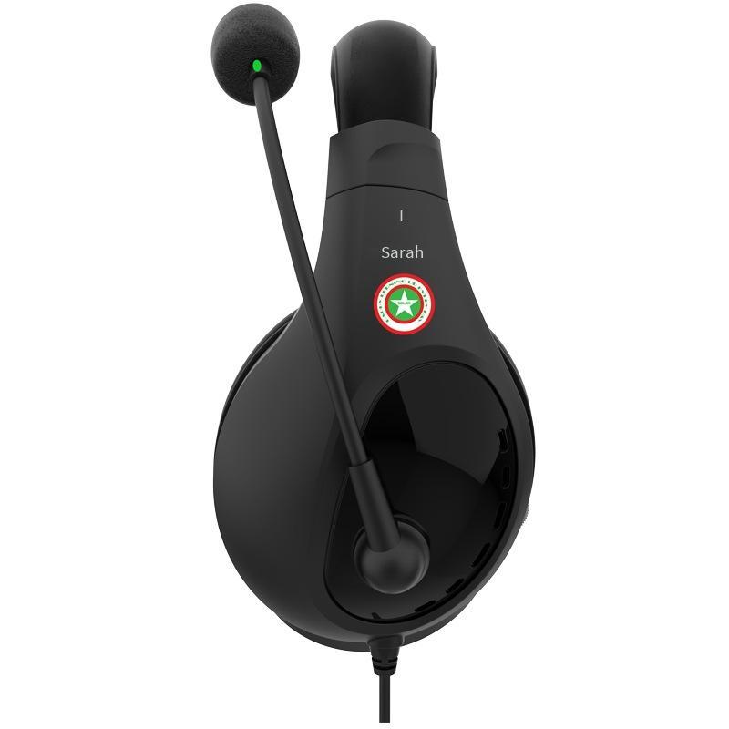 Âm thanh thuận lợi nhất tai nghe A566E máy tính để bàn kiểm tra nghe và nghe tiếng Anh tai nghe có micrô