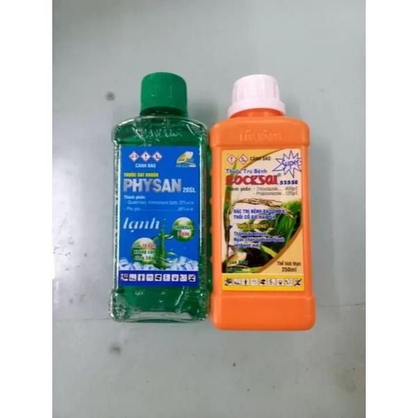 Cặp đôi Rocksai-Physan trừ đạo ôn và vi khuẩn