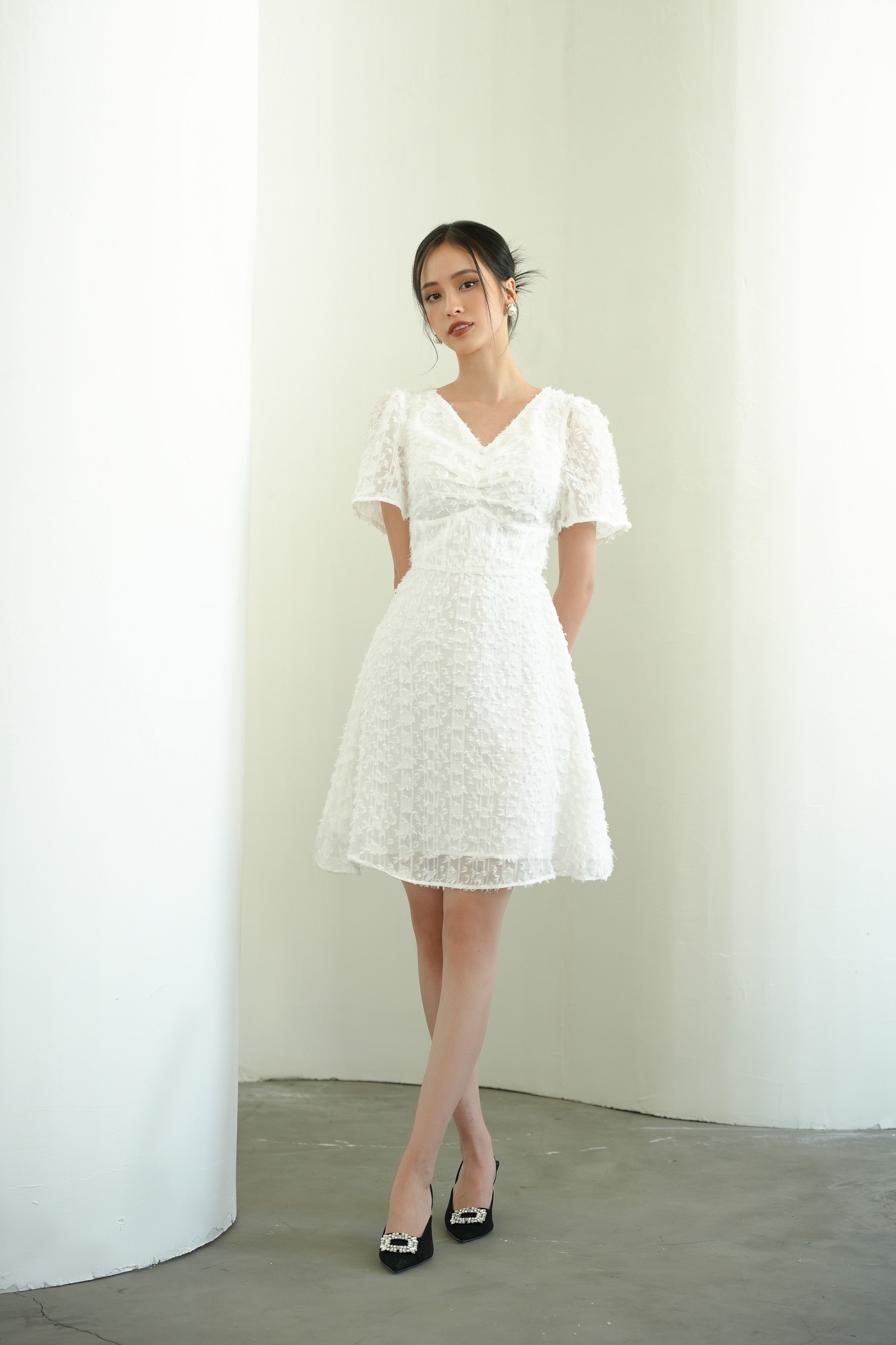 OLV - Đầm Briona White Dress