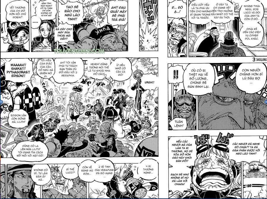đảo hải tặc - one piece chapter 1090 3