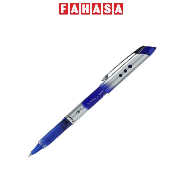 Bút Mực Nước Hi-Tech V Ball Grip 0.7 mm - Pilot BLN-VBG7-L - Mực Xanh
