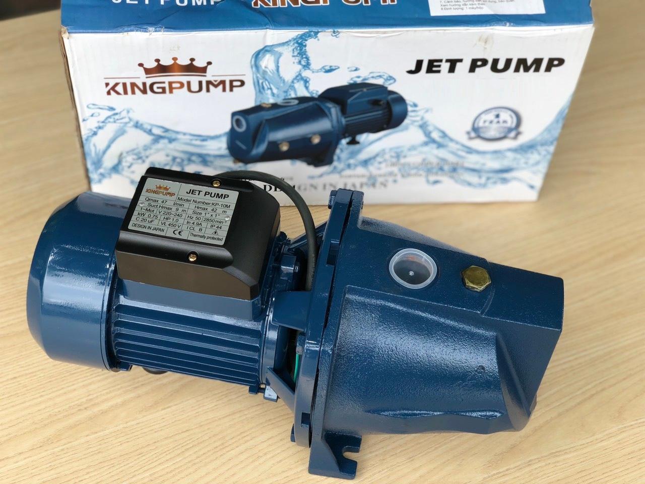 MÁY BƠM NƯỚC LY TÂM 1500W KINGPUMP KP-15M - HÀNG CHÍNH HÃNG