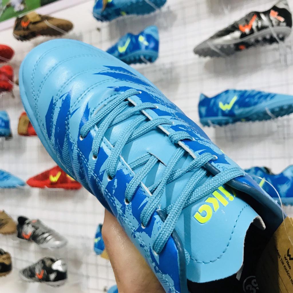 Giày bóng đá thể thao phủi chính hãng Wika Army Xanh 2022