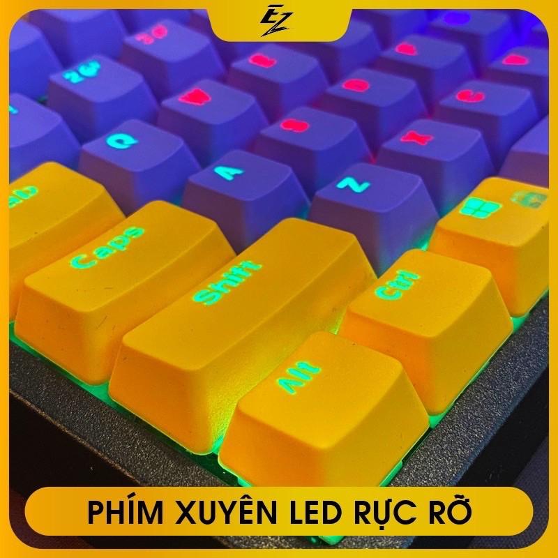 KEYCAP PBT XUYÊN LED GIÁ RẺ CHO BÀN PHÍM CƠ