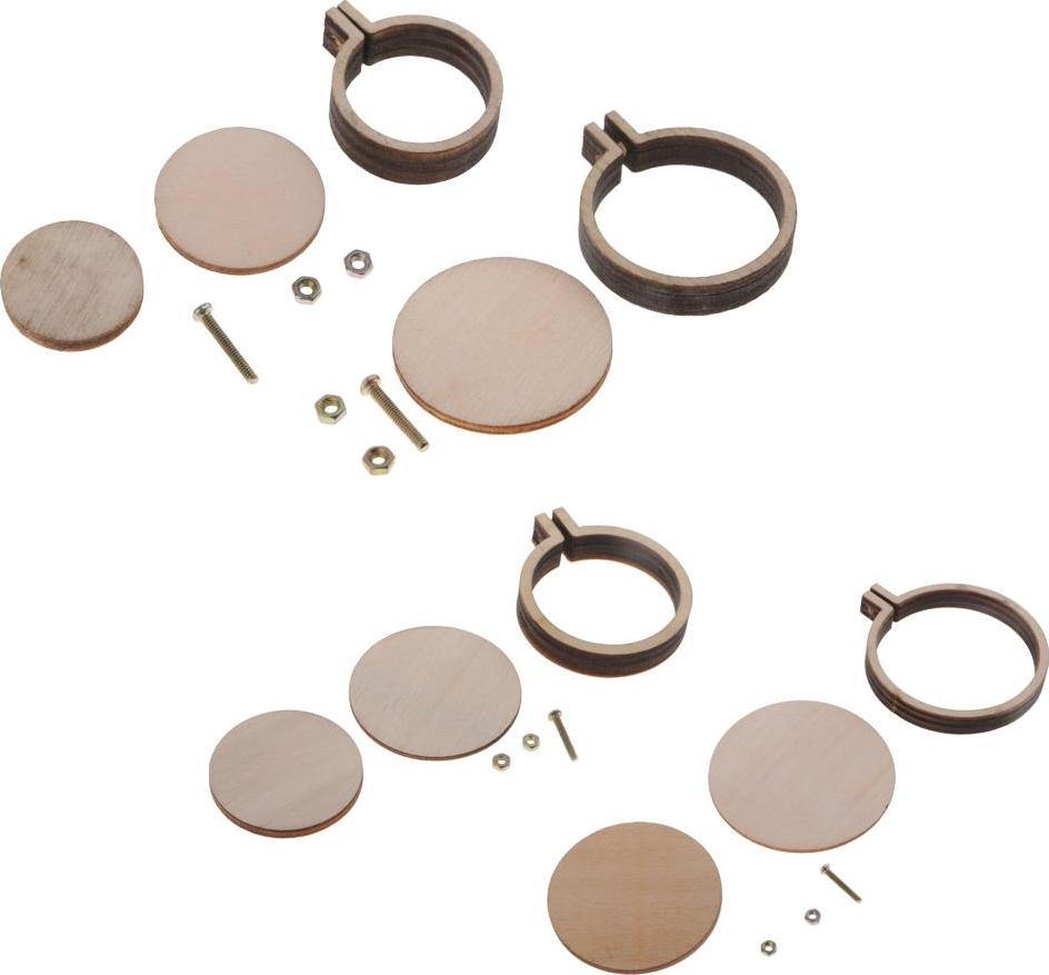 Vòng Mini Thêu Bằng Gỗ Thêu Cho Phụ Kiện Thủ Công