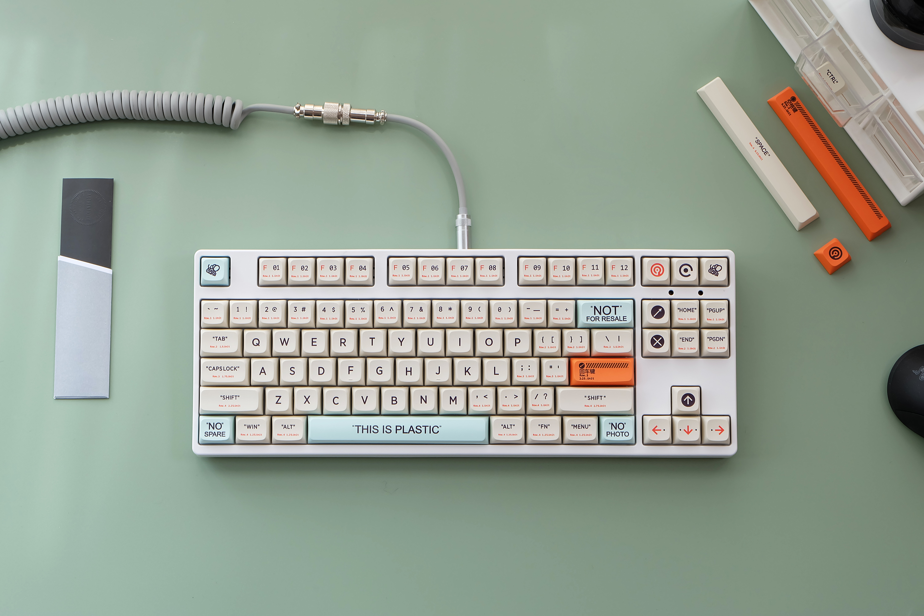 Keycap Cho Bàn Phím Cơ PLASTIC XDA Profile 128 Phím