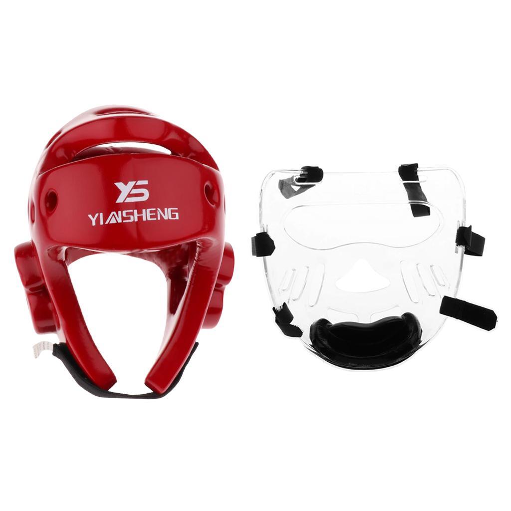 Boxing Headgear  Sparring  Detachable Transparent    for Men Women Boys and  Choose Colors & Sizes