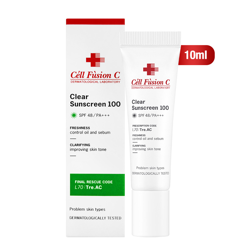 Kem Chống Nắng Dành Cho Da Nhờn Cell Fusion C Clear Sunscreen (Dung Tích: 10ml)