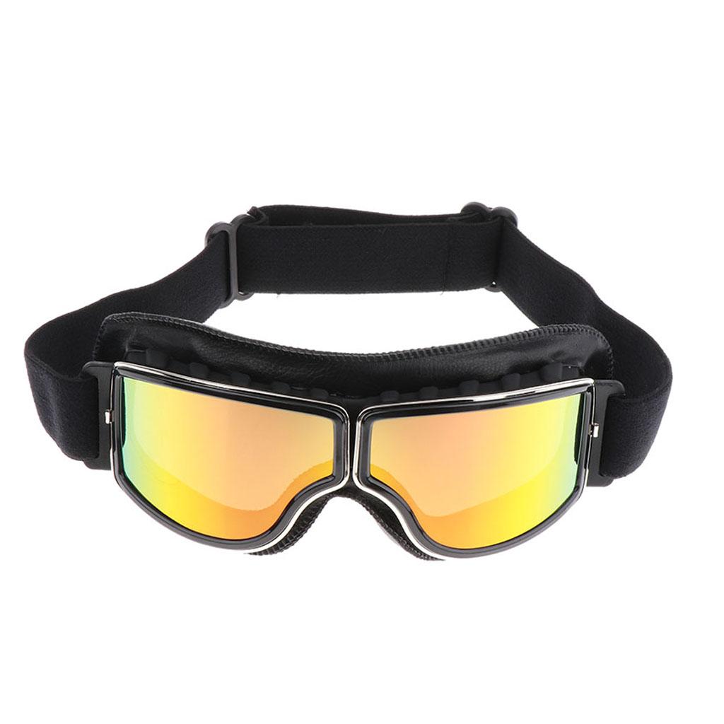 Vintage Leather Goggles  Glasses  Driving Motorcycle Cruiser #1