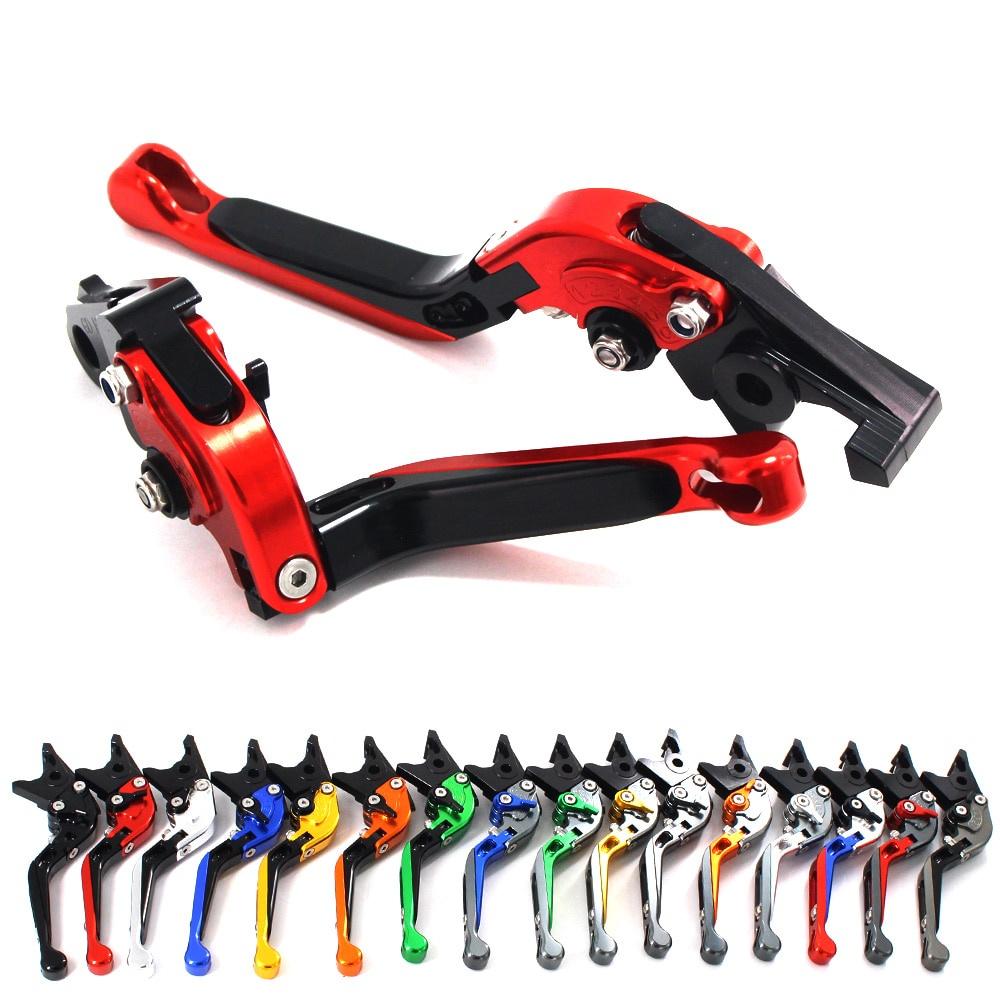 For Suzuki GSXR 1000 2009 - 2018 2017 2016 2015 2014 2013 Adjustable Folding Extendable CNC Long Adjuster Brake Clutch Levers