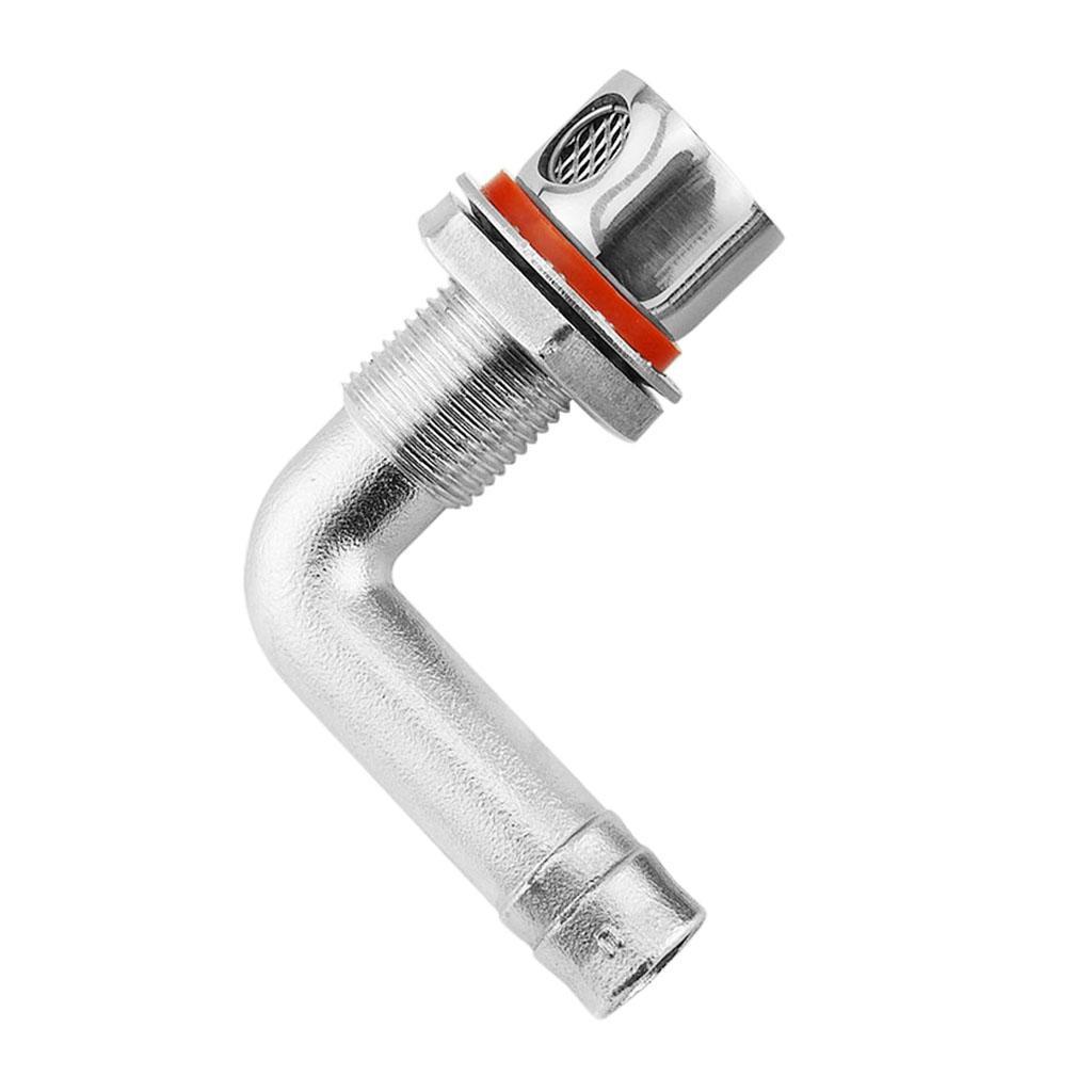 WATER TANK VENT THRU HULL  BRASS  BEND