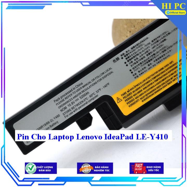Pin Cho Laptop Lenovo IdeaPad LE-Y410 - Hàng Nhập Khẩu