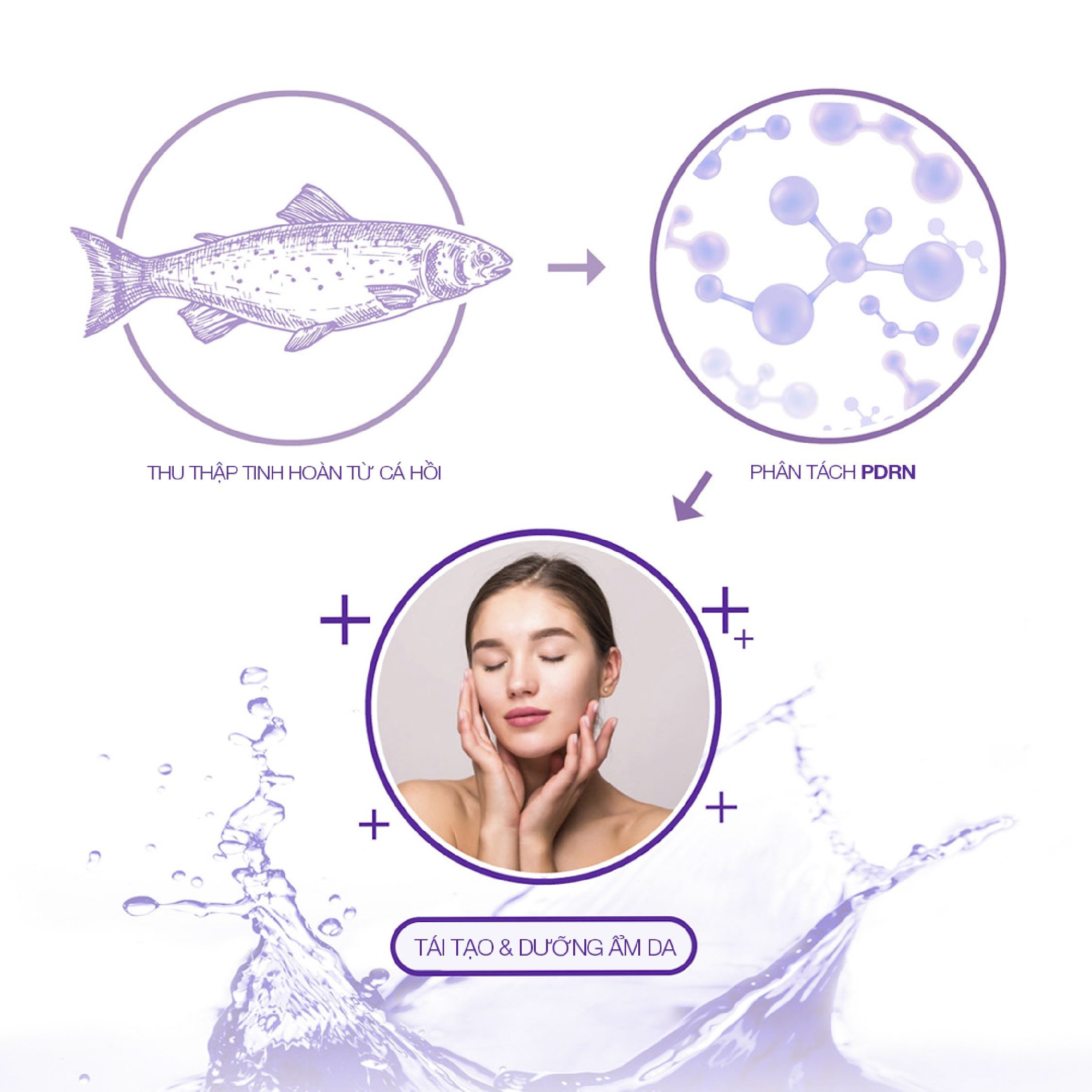 Combo 2 Miếng Mặt Nạ Éclat Du Teint Phục Hồi Làm Dịu Da PDRN CICA