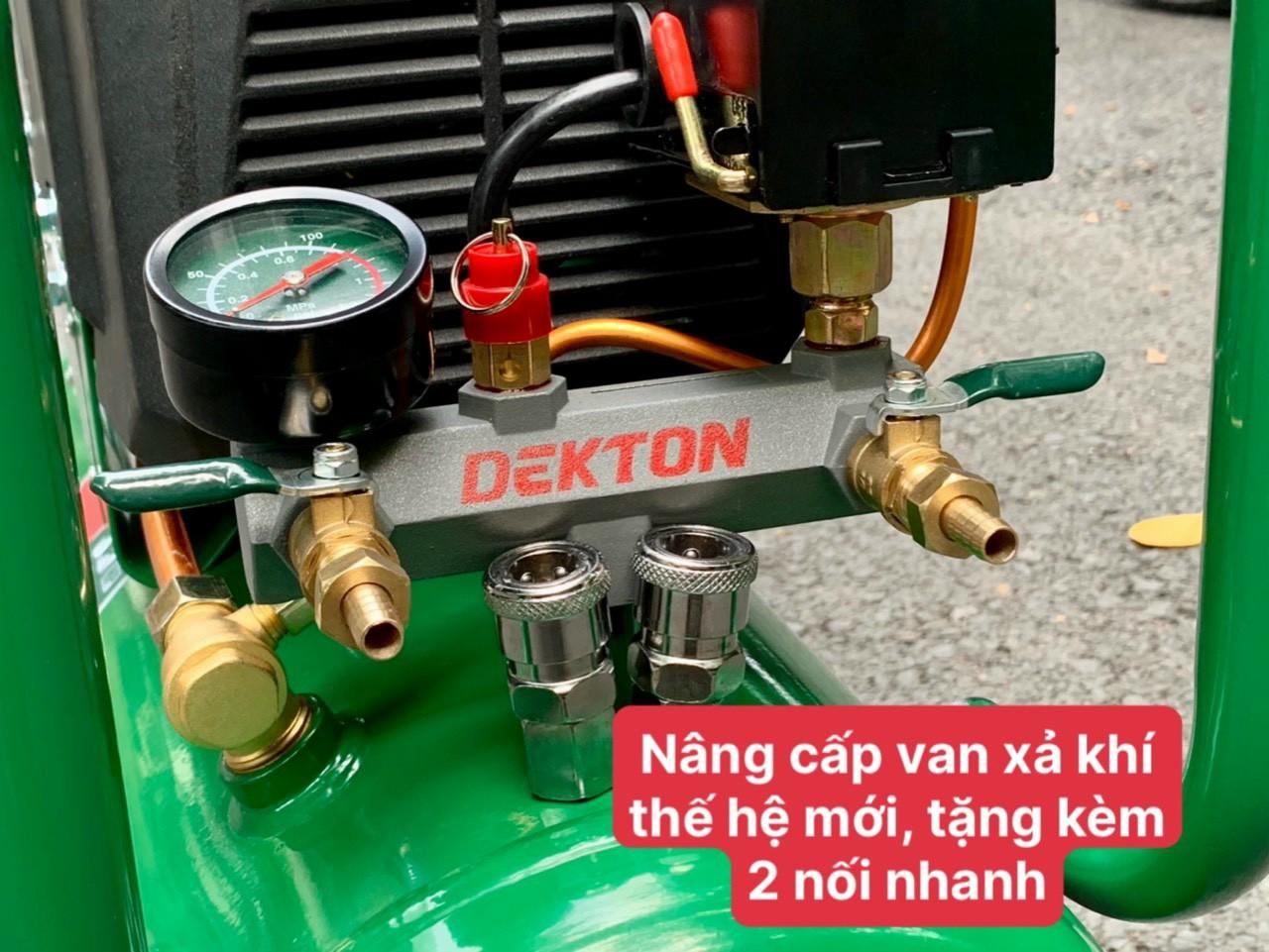 MÁY NÉN KHÍ CÓ DẦU 3.5HP 30L DEKTON DK-AC30DR - HÀNG CHÍNH HÃNG