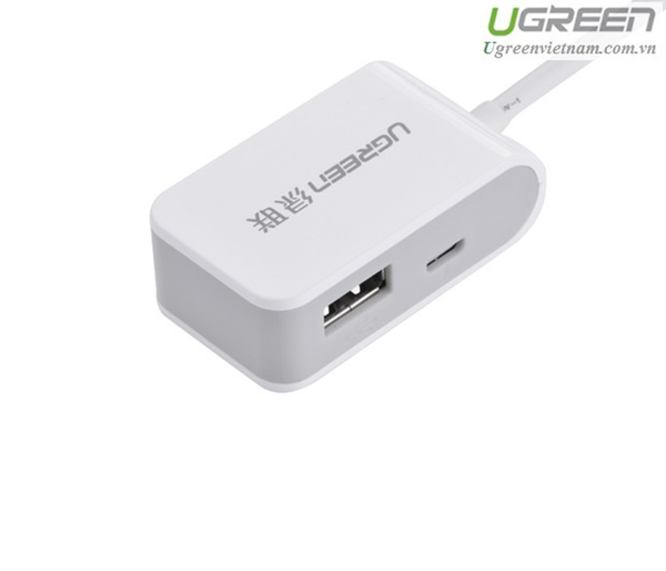 Cáp USB 2.0 OTG hai cổng chính hãng Ugreen 20273 Hàng chính hãng