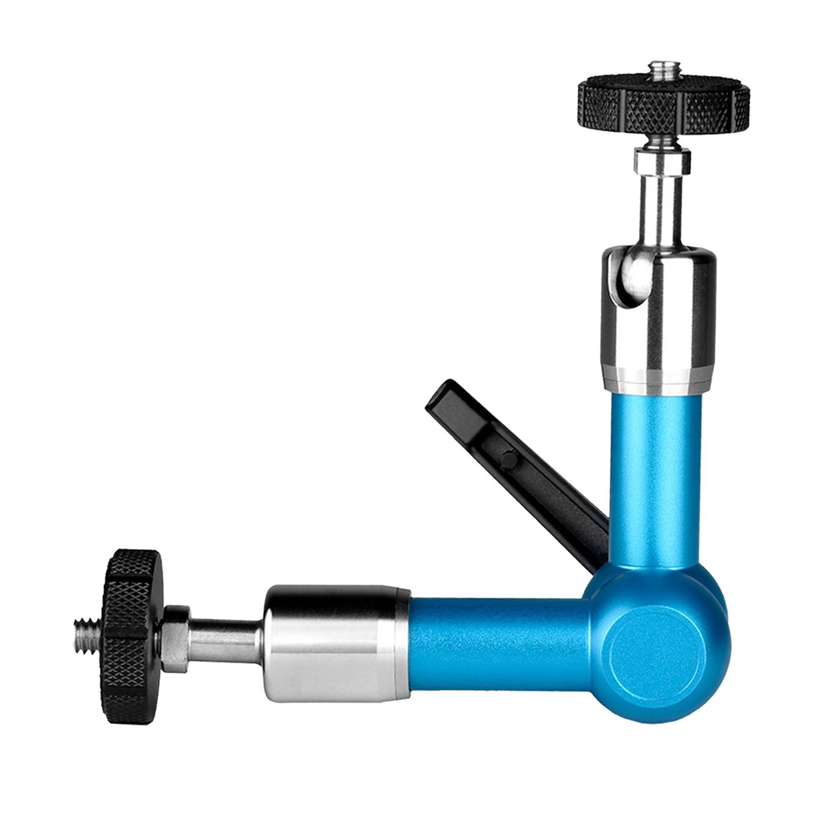 Power Adjustable Articulating Arm Mount 1/4" for Camera Rig LED Lights