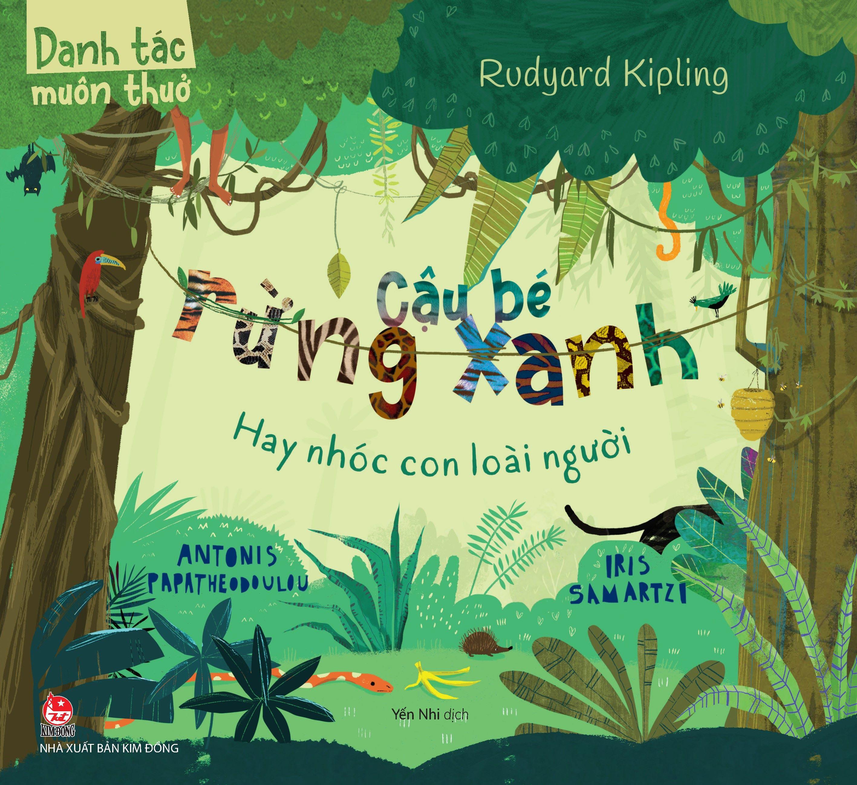 Sách - Danh Tác Muôn Thuở - Cậu Bé Rừng Xanh Hay Nhóc Con Loài Người