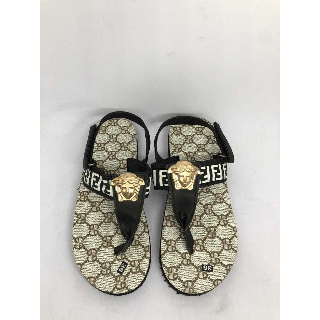 dép xăng đan nữ sandal đồng nai ( đế gg kem mờ quai hậu đen ) size có từ 35 nữ đến 42 nữ size khác nhắn tin chọn thêm