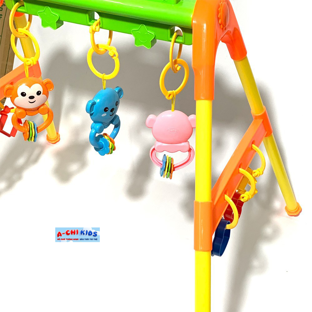Bộ Đồ Chơi Kệ Chữ A - Kệ Xúc Xắc Ngộ Nghĩnh Dành Cho Trẻ Sơ Sinh Phát Triển Giác Quan Tăng Cường Vận Động