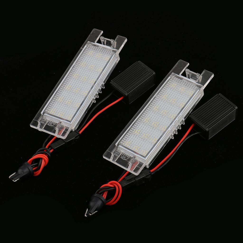 2x Car Auto Rear 18-LED Number Plate Light for B/ H/Corsa D