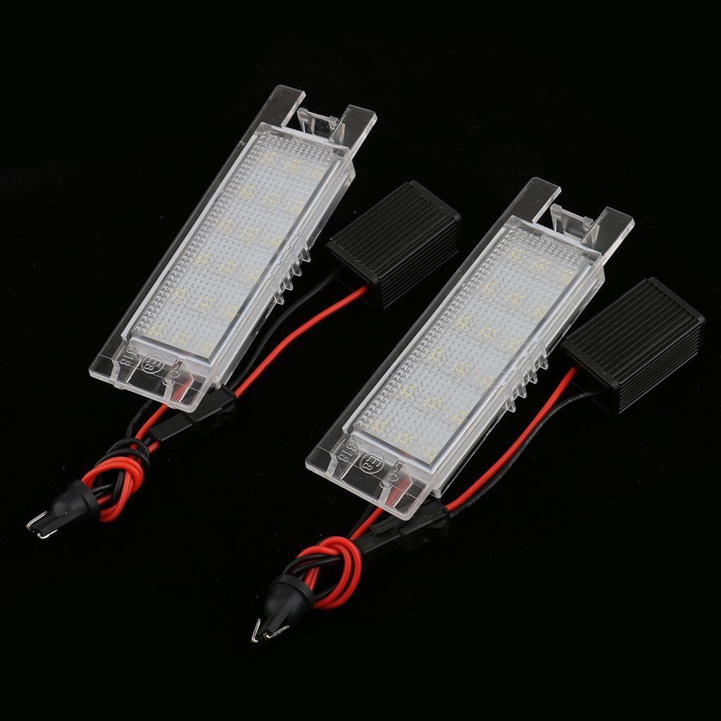 2x Car Auto Rear 18-LED Number Plate Light for   B/ H/Corsa D