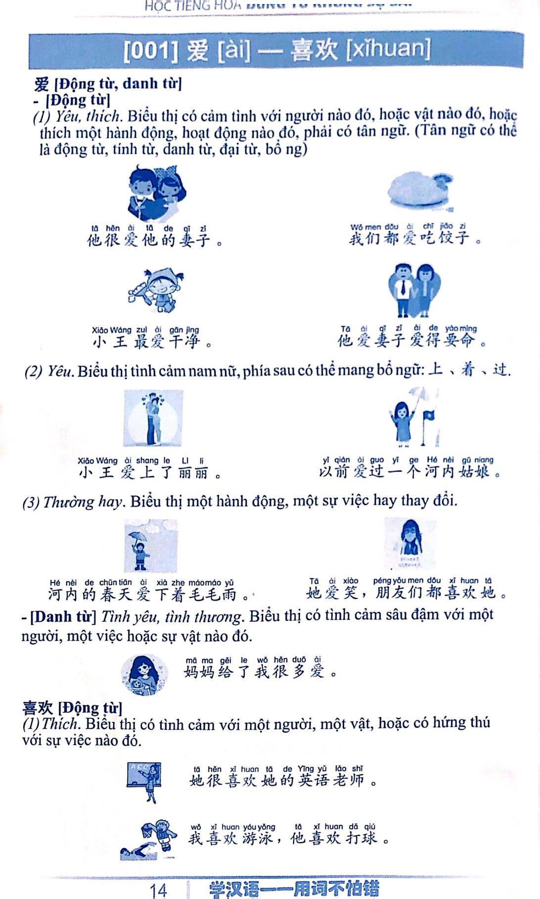 Sách - Học Tiếng Hoa Dùng Từ Không Sợ Sai